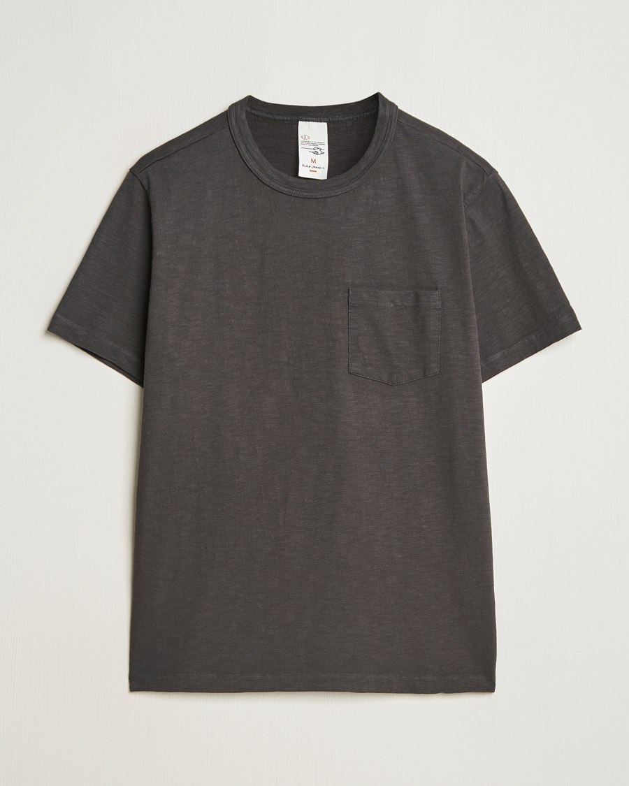 Herren | T-Shirts | Nudie Jeans | Roy Heavy Slub T-Shirt Antracite