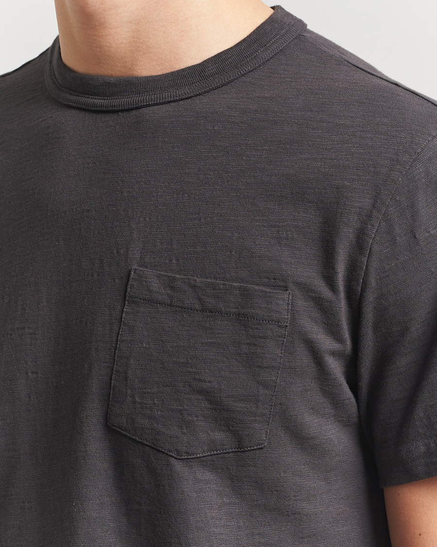 Herren | T-Shirts | Nudie Jeans | Roy Heavy Slub T-Shirt Antracite