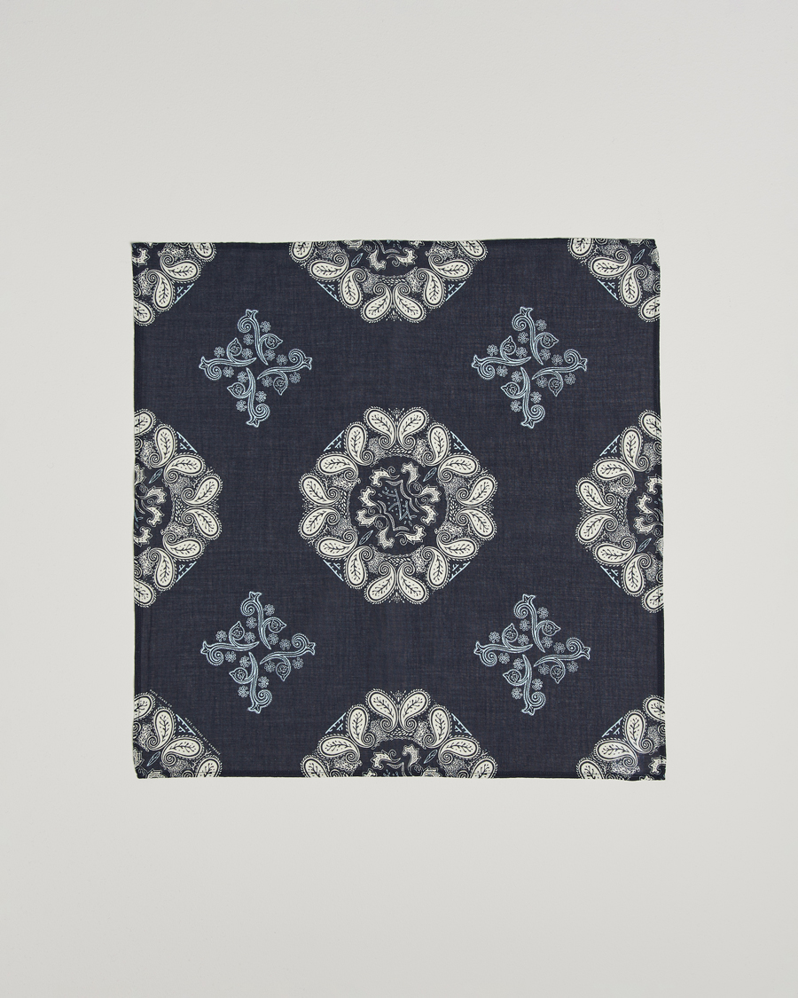 Herren | Nudie Jeans Ingrid Paisley Bandana Navy | Nudie Jeans | Ingrid Paisley Bandana Navy