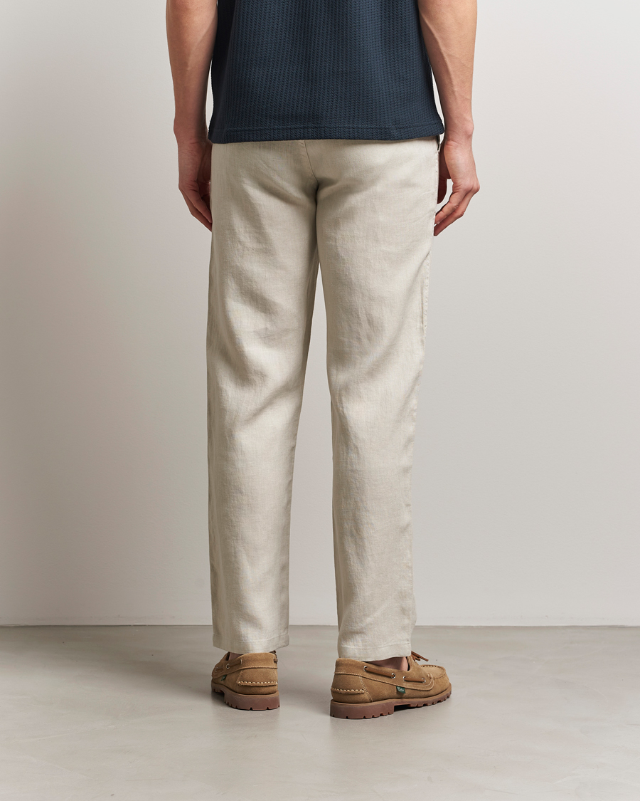 Herren | Hosen | Samsøe Samsøe | Jabari Linen Drawstring Trousers Moonstruck