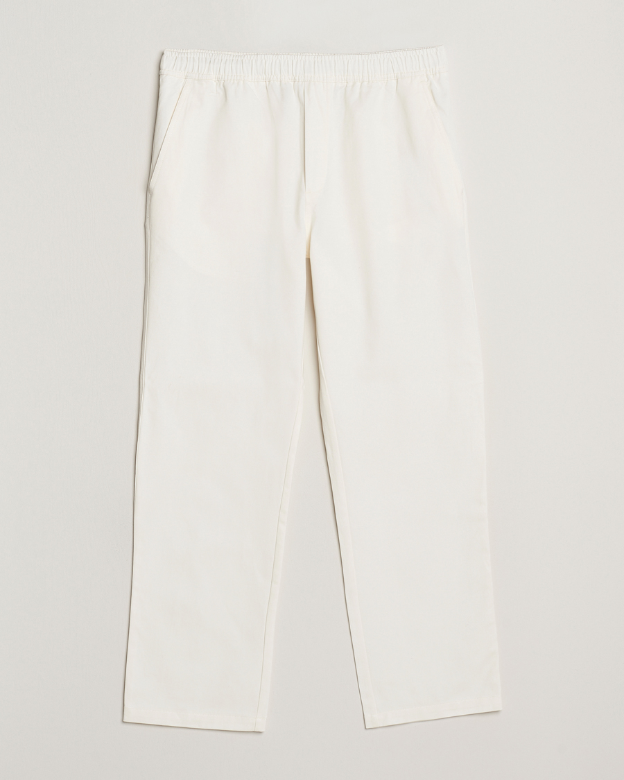 Herren | Hosen | Samsøe Samsøe | Jabari Drawstring Trousers Clear Cream