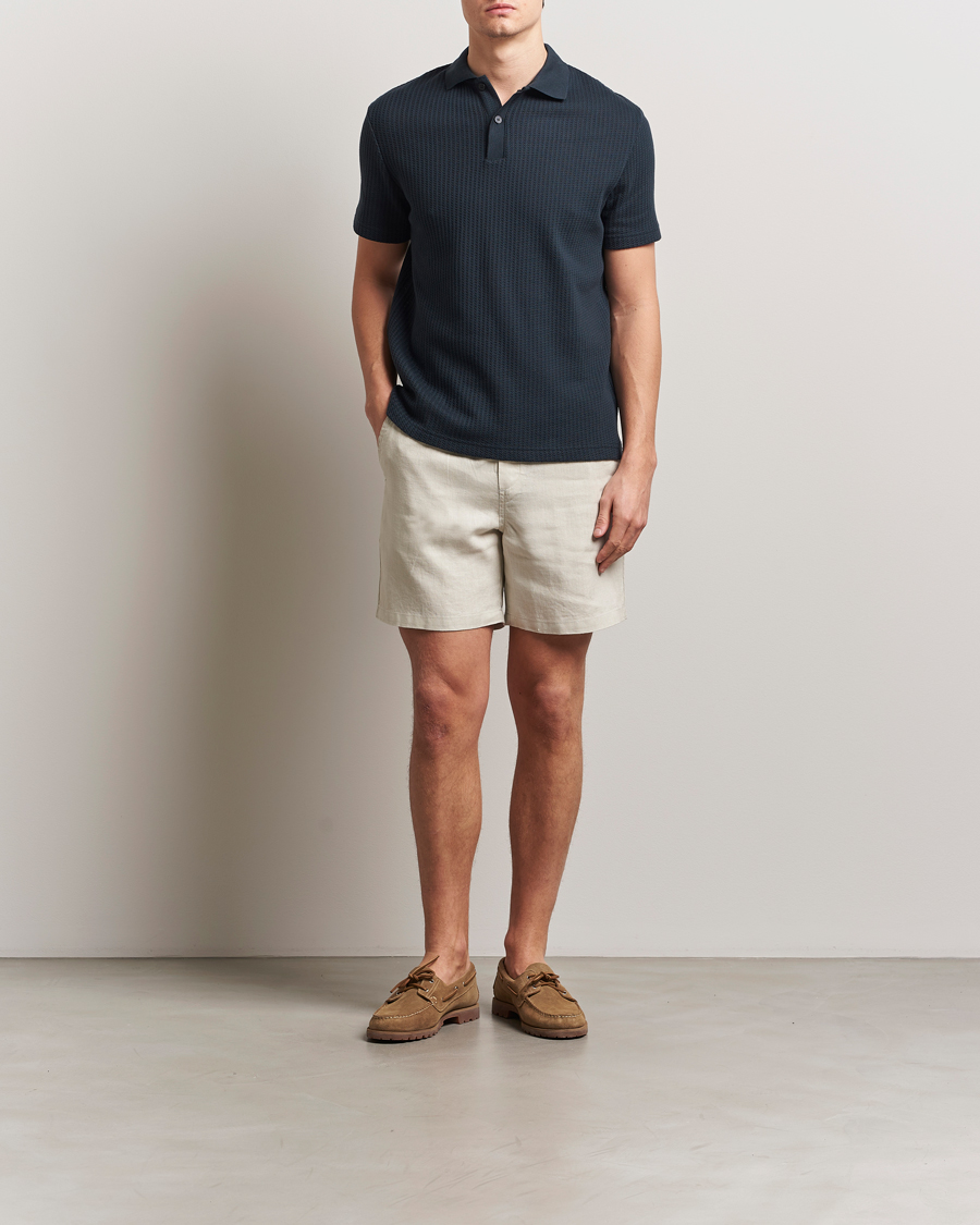 Herren | Shorts | Samsøe Samsøe | Jabari Linen Drawstring Shorts Moonstruck
