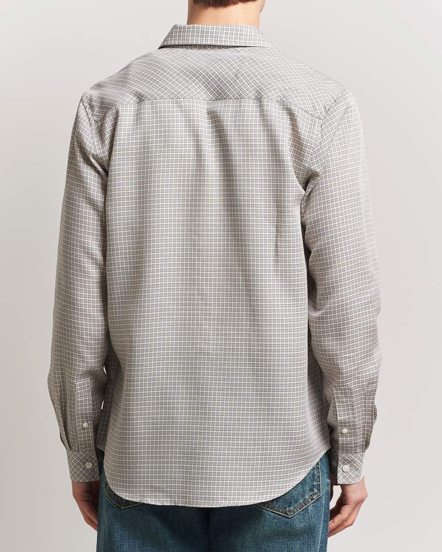 Herren | Hemden | Samsøe Samsøe | Ryan Checked Shirt Clear Cream