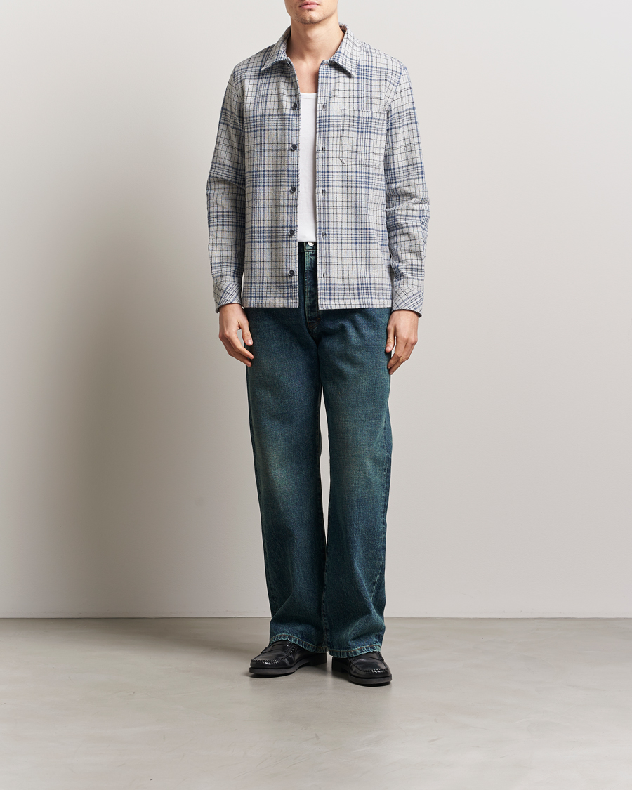 Herren | Hemden | Samsøe Samsøe | Taka Checked Overshirt Moonstruck