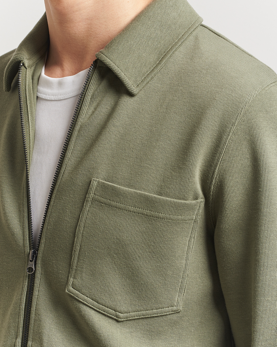 Herren | Pullover | Samsøe Samsøe | Hannes Full Zip Sweater Four Leaf Clover