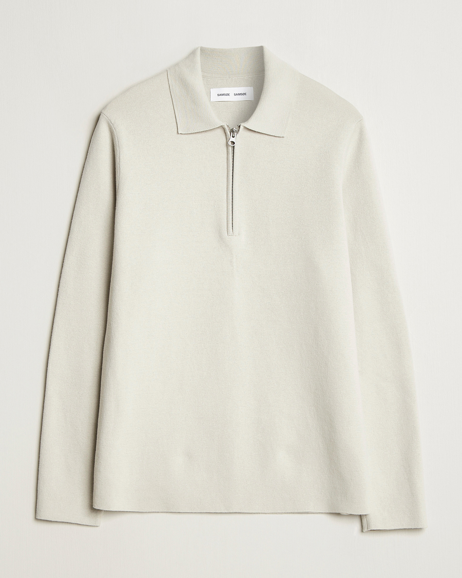 Herren | Pullover | Samsøe Samsøe | Guna Half Zip Moonstruck