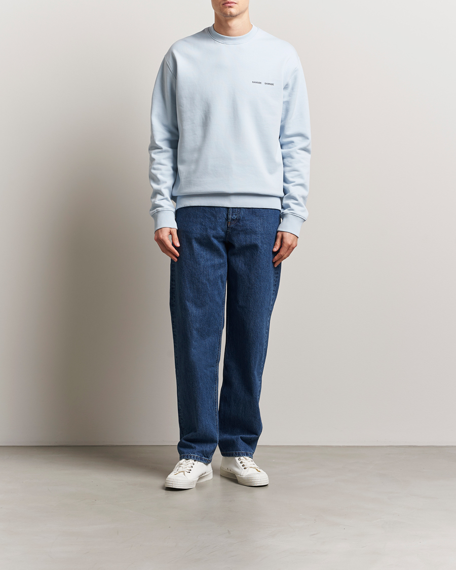 Herren | Pullover | Samsøe Samsøe | Norsbro Crew Neck Sweatshirt Skyway