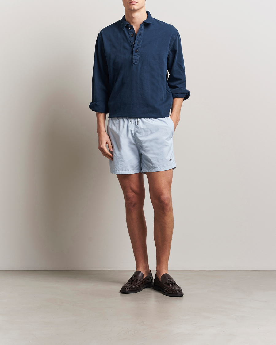 Herren | Badehosen | GANT | Basic Swimshorts Fresh Blue