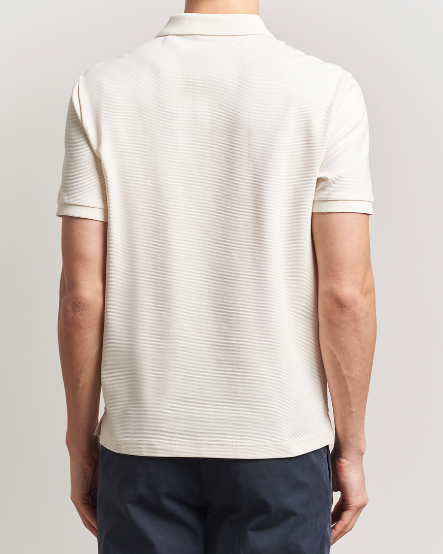 Herren | Poloshirts | GANT | Textured Polo Cream