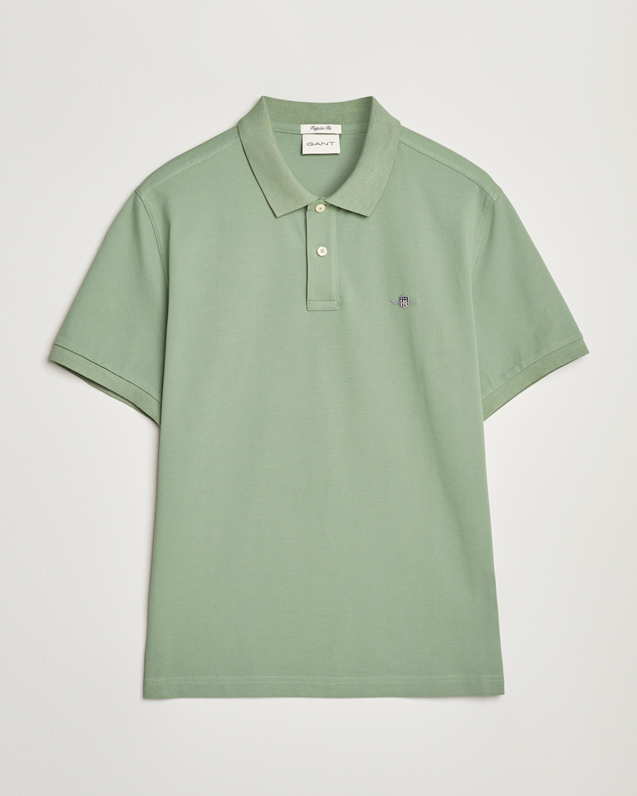 Herren | Poloshirts | GANT | The Original Polo Kalamata Green