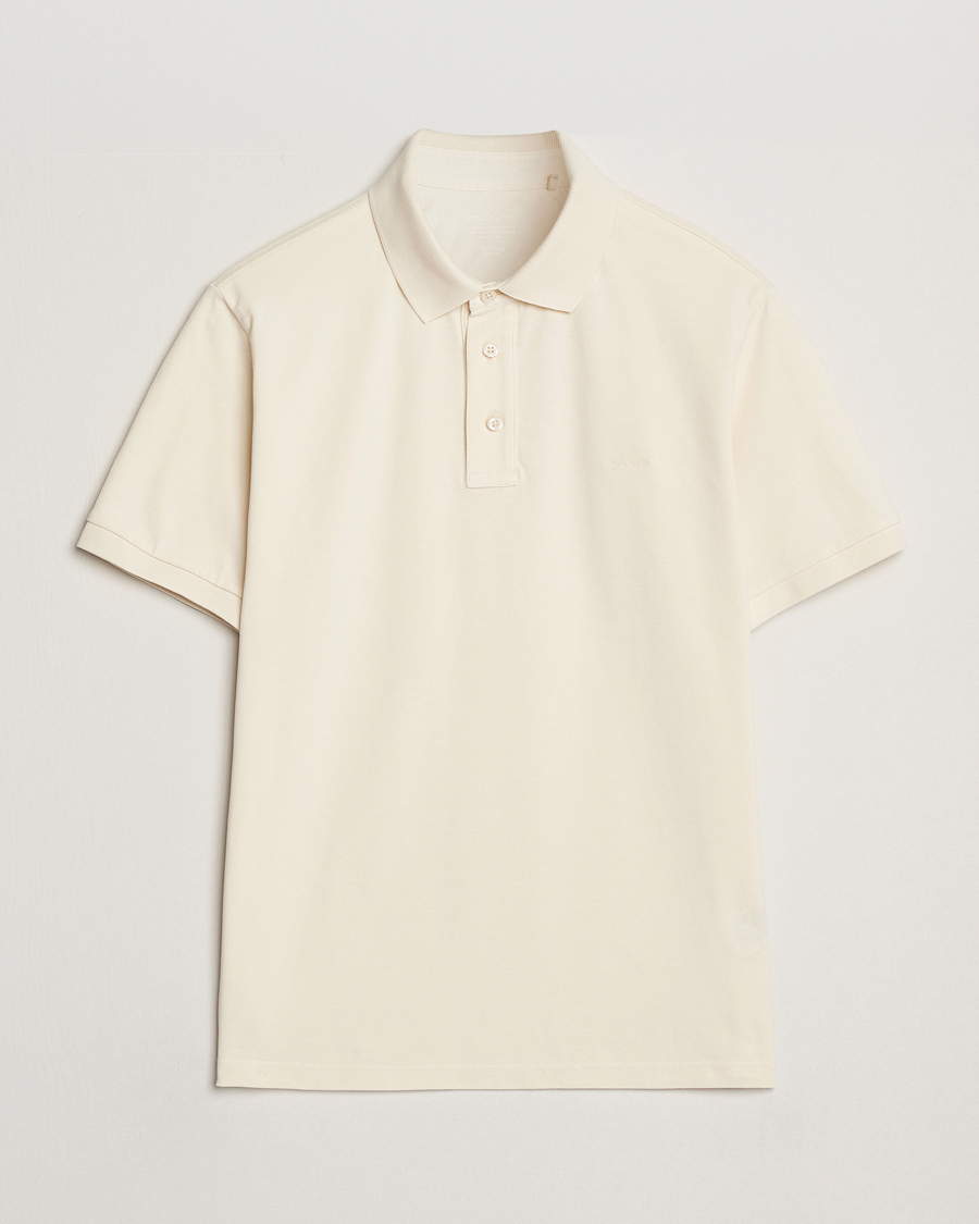 Herren | Poloshirts | GANT | Sunfaded Polo Ivory White