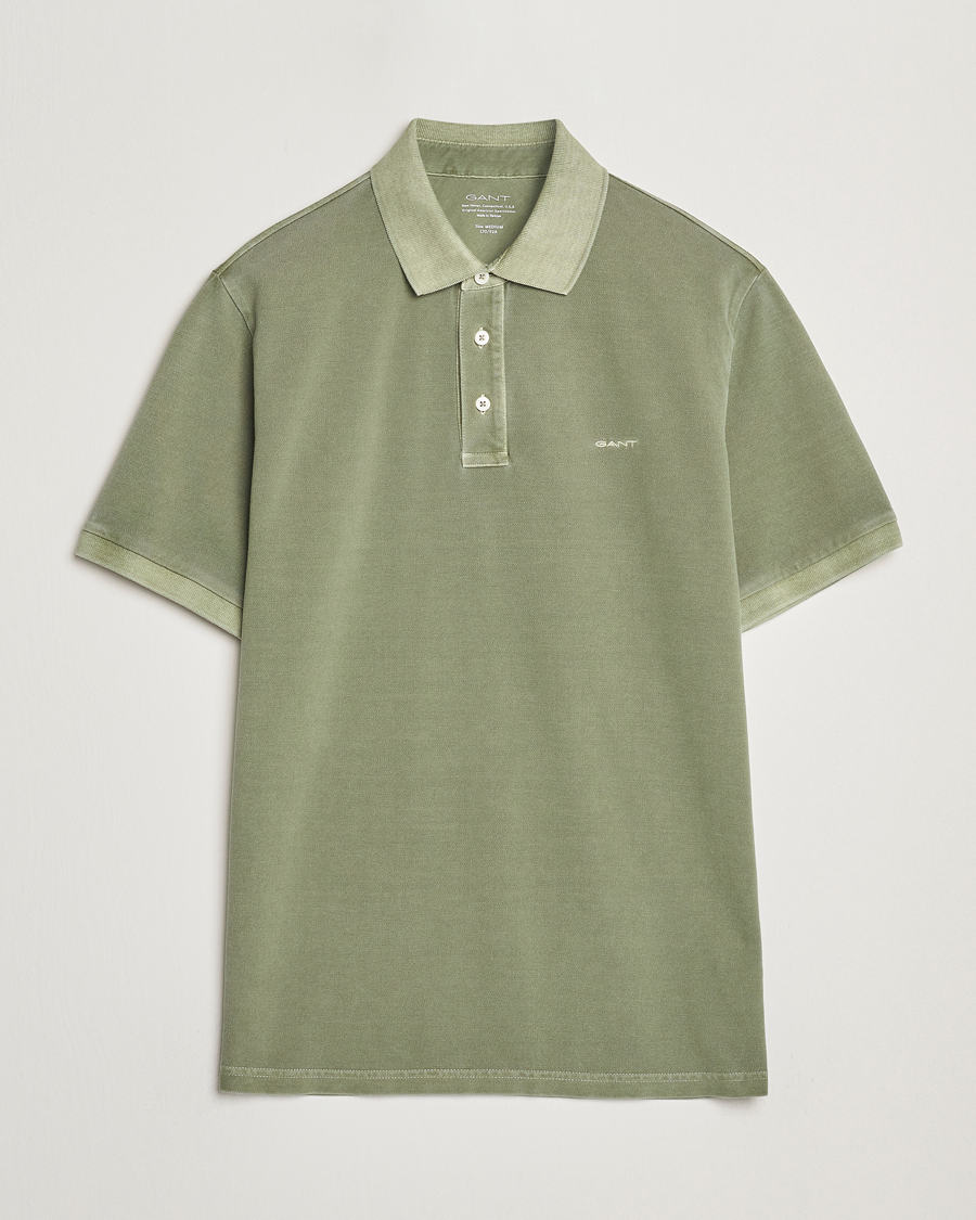 Herren | Poloshirts | GANT | Sunfaded Polo Kalamata Green