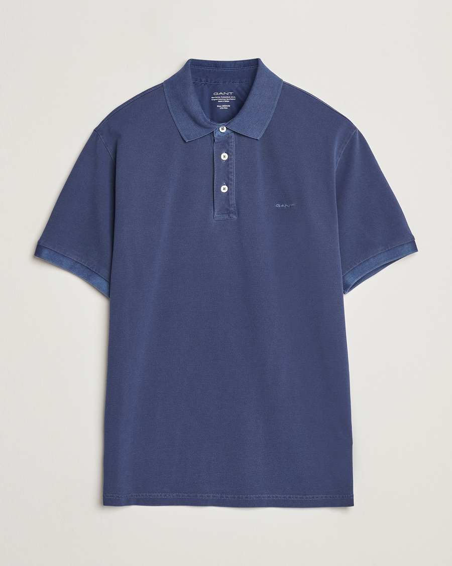 Herren | Poloshirts | GANT | Sunfaded Polo Persian Blue