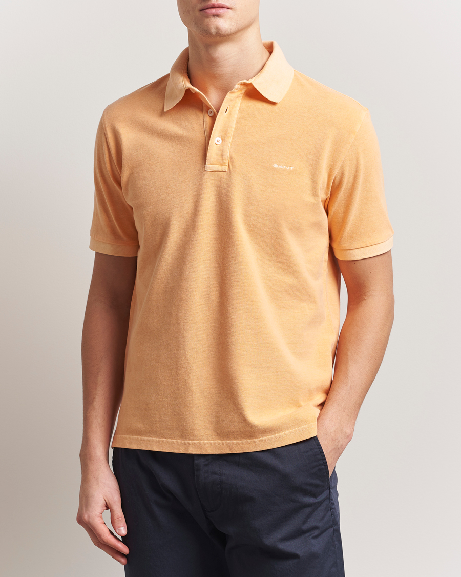 Herren | Poloshirts | GANT | Sunfaded Polo Peachy Orange