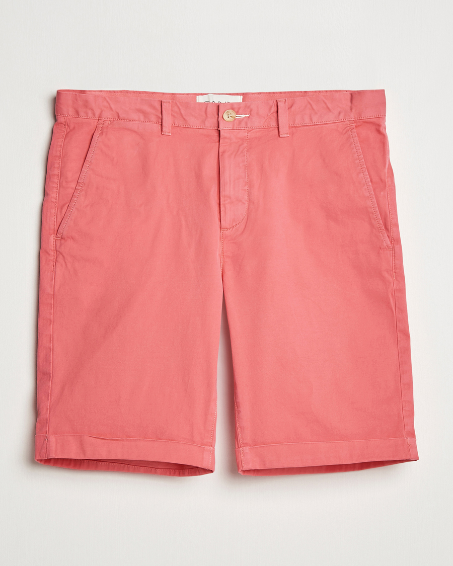 Herren | Shorts | GANT | Regular Sunfaded Shorts Watermelon Red