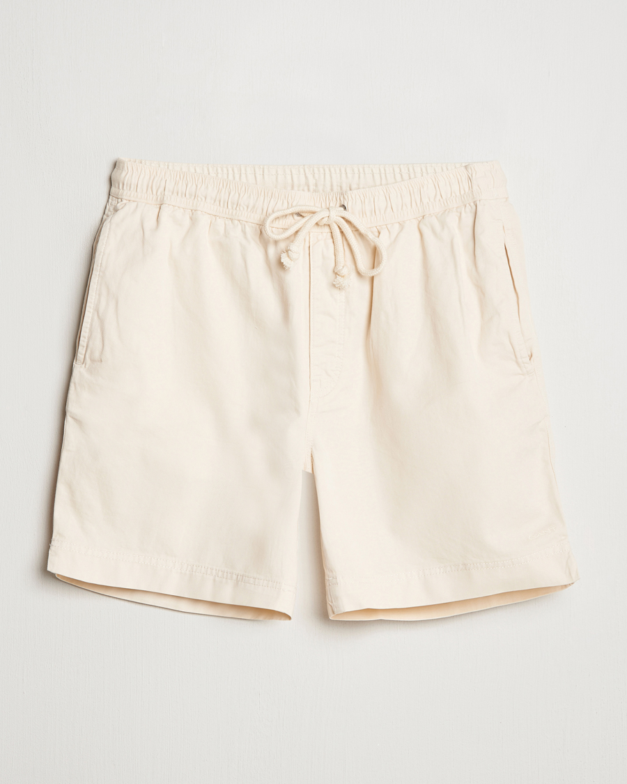 Herren | Shorts | GANT | Regular Sunfaded Drawstring Shorts Cream