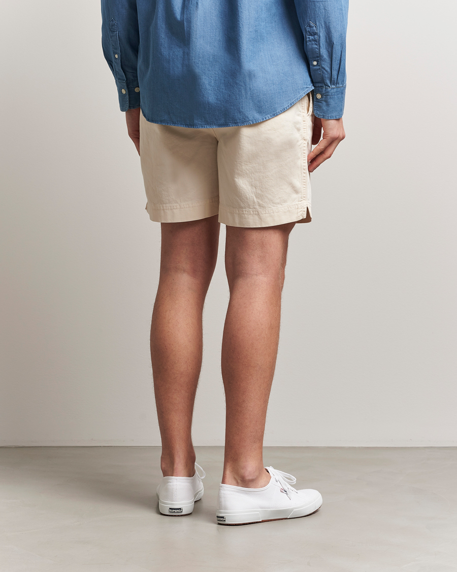 Herren | Shorts | GANT | Regular Sunfaded Drawstring Shorts Cream