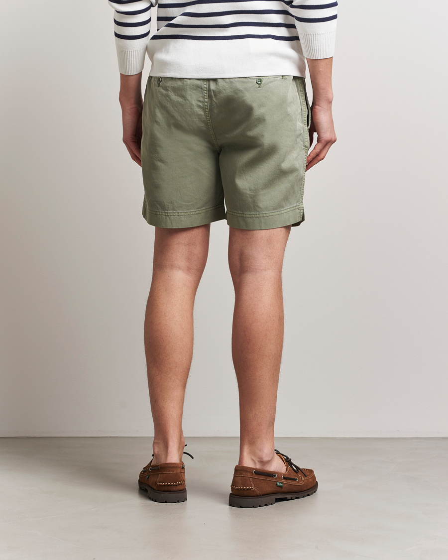 Herren | Shorts | GANT | Regular Sunfaded Drawstring Shorts Kalamata Green