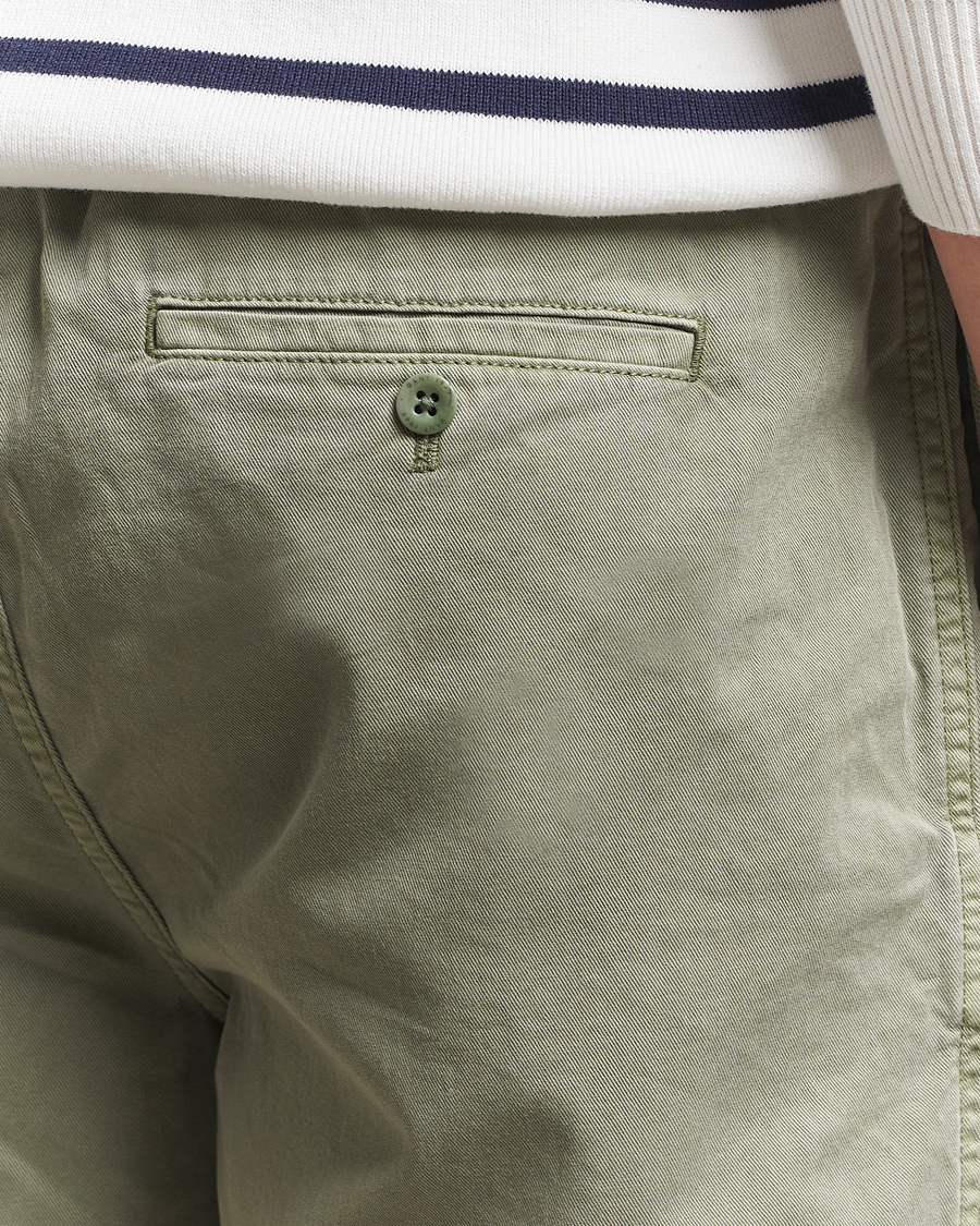 Herren | Shorts | GANT | Regular Sunfaded Drawstring Shorts Kalamata Green