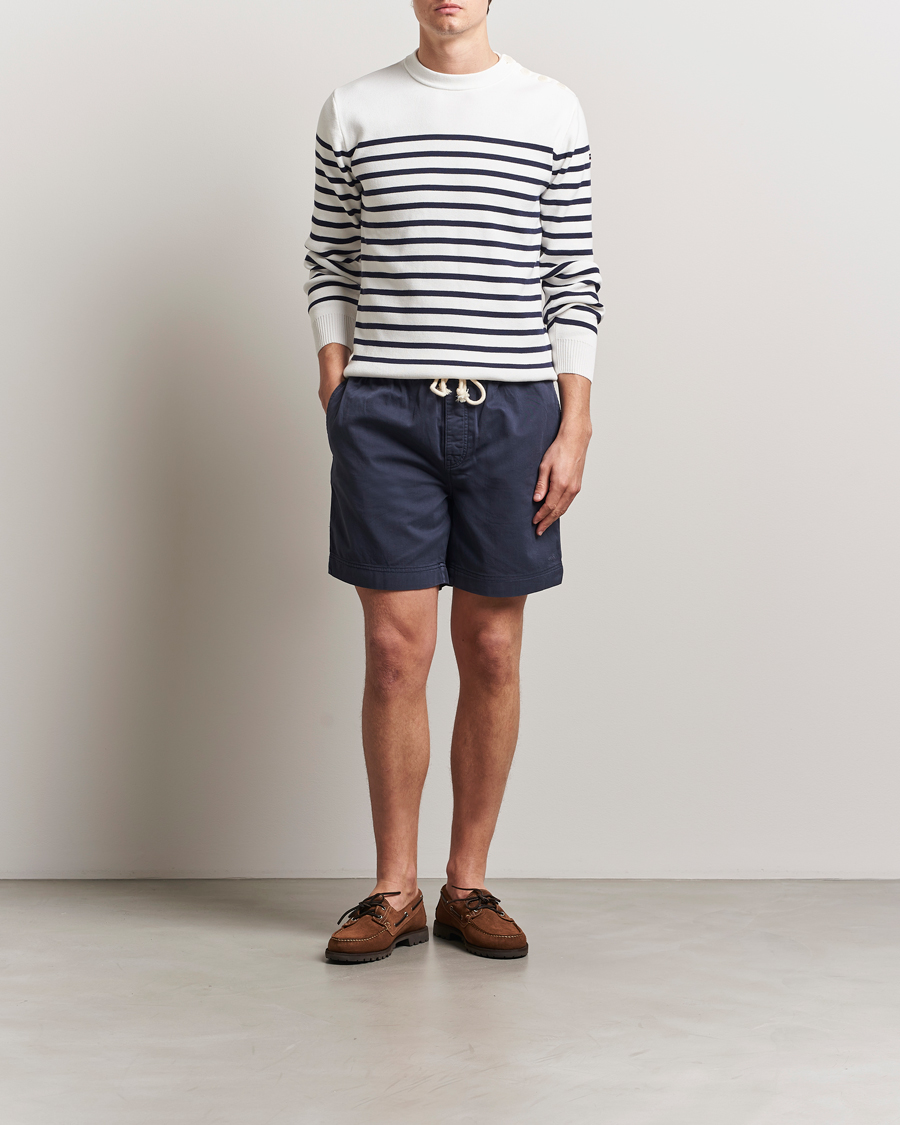 Herren | Shorts | GANT | Regular Sunfaded Drawstring Shorts Evening Blue