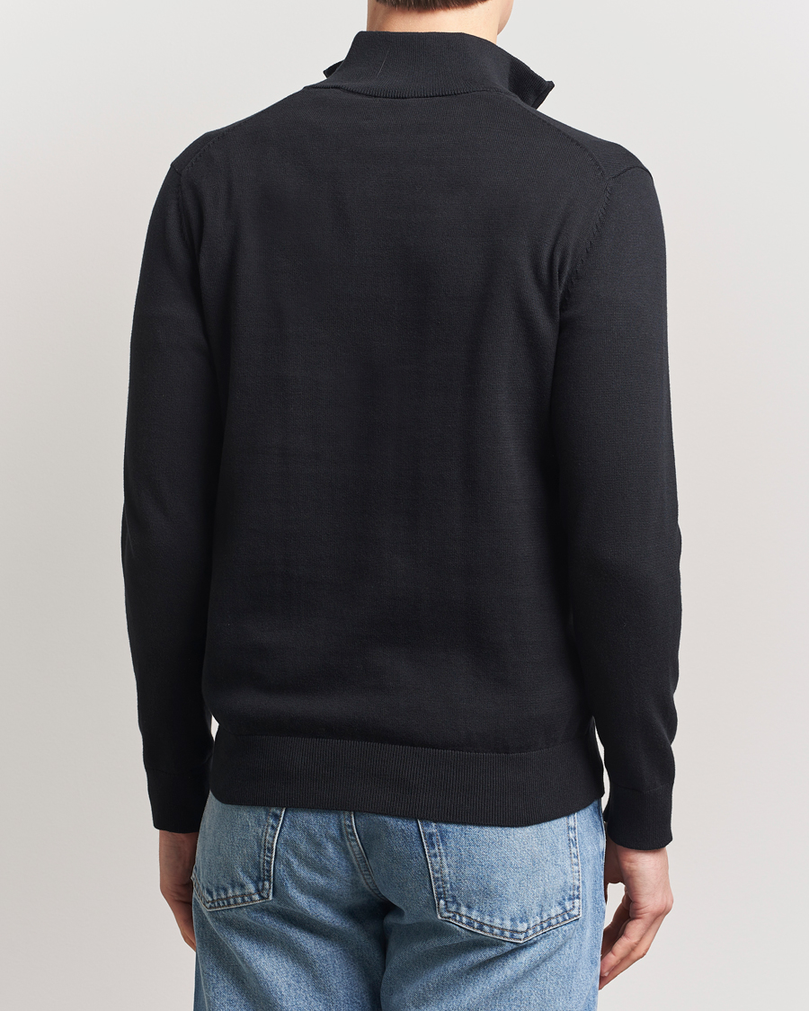 Herren | Pullover | GANT | Classic Cotton Half Zip Black