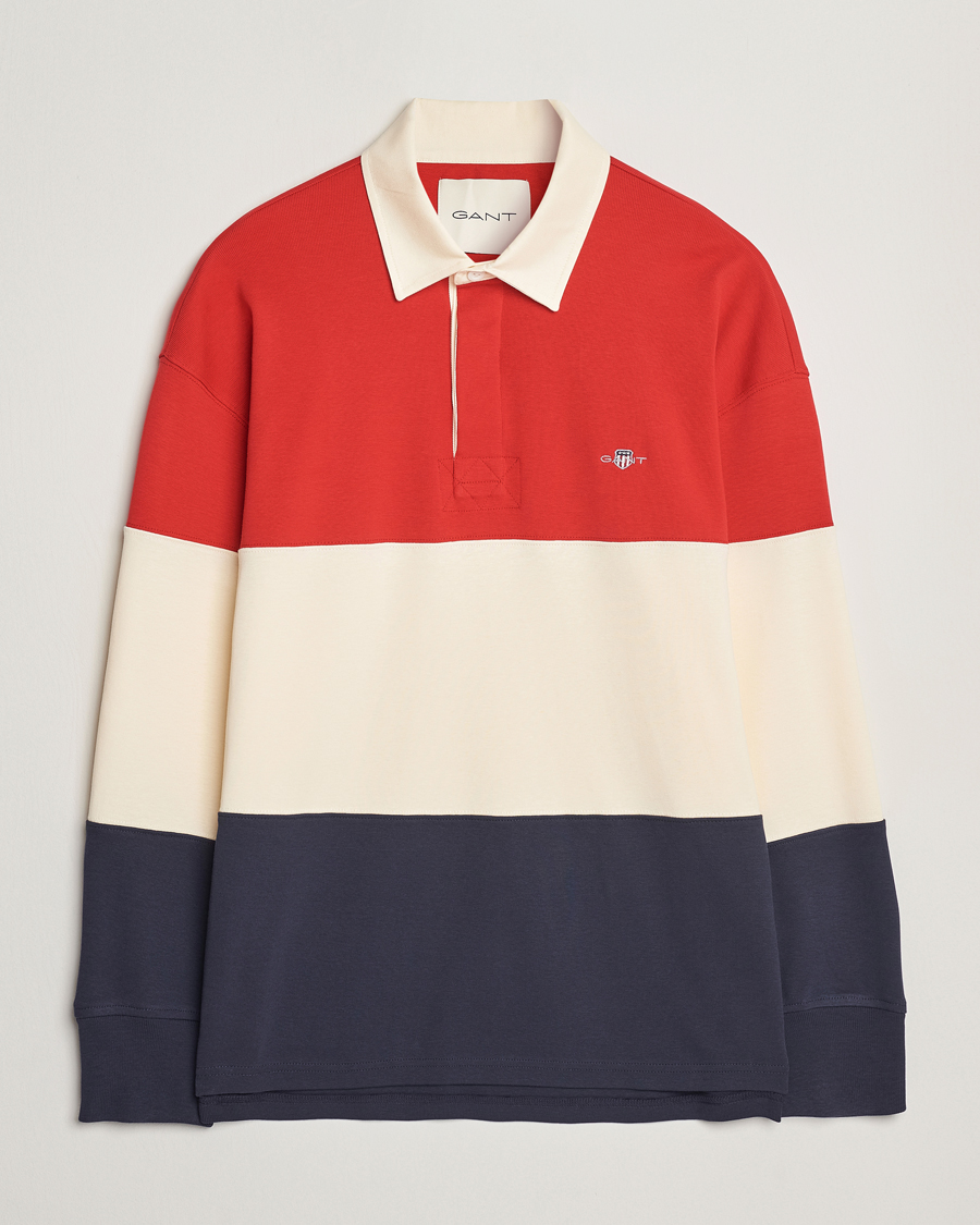 Herren | Pullover | GANT | Blocked Heavy Rugger Multi