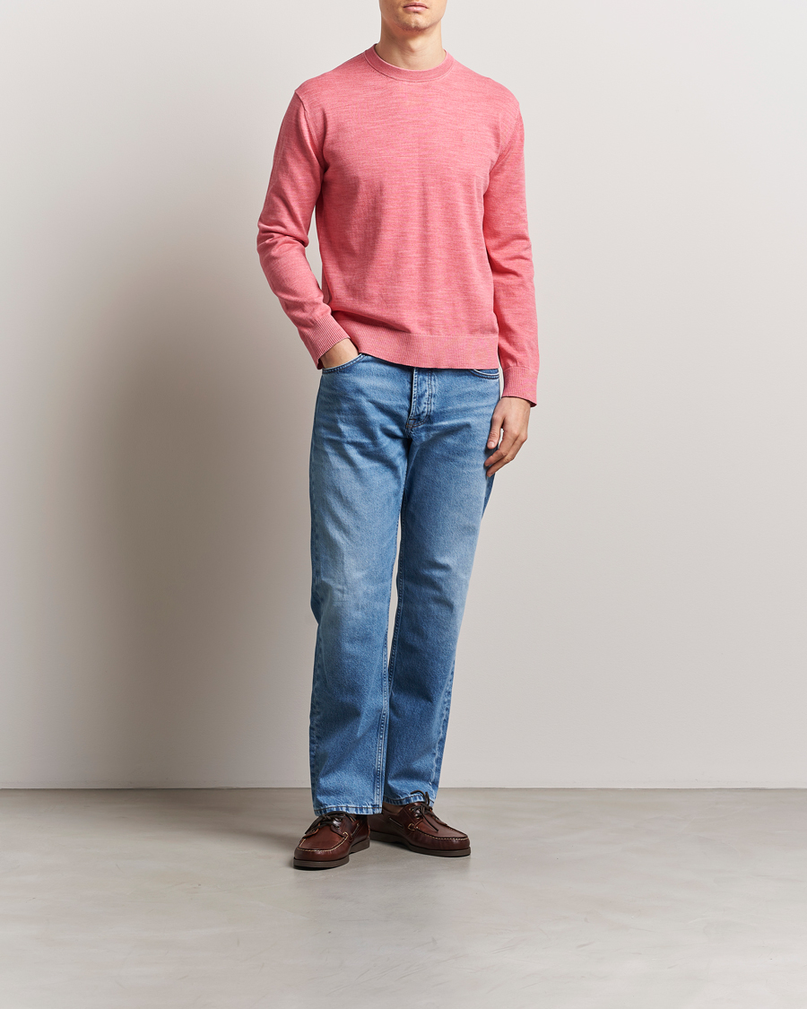 Herren | Pullover | GANT | Sunfaded Crew Neck Sweater Watermelon Red