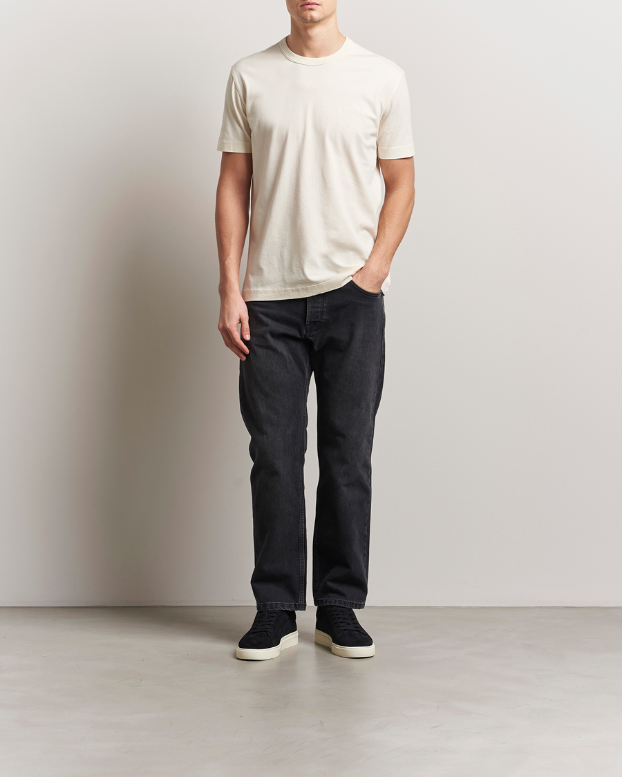 Herren | T-Shirts | GANT | Sunfaded T-Shirt Ivory White