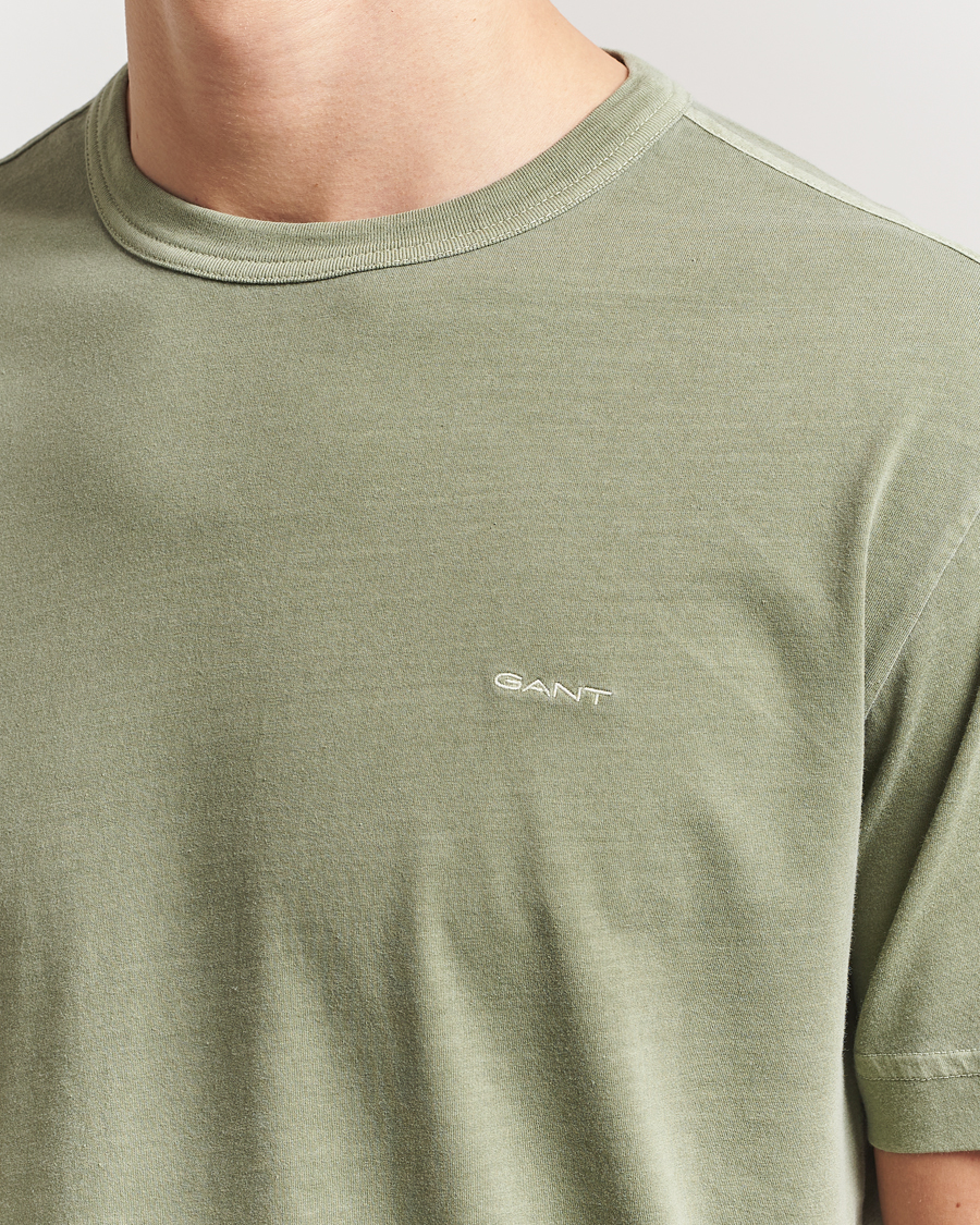 Herren | T-Shirts | GANT | Sunfaded T-Shirt Kalamata Green