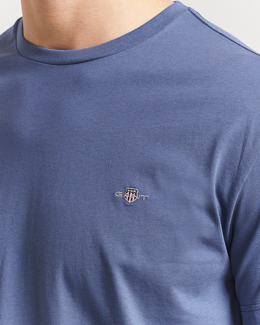 Herren | T-Shirts | GANT | The Original T-Shirt Dusty Navy
