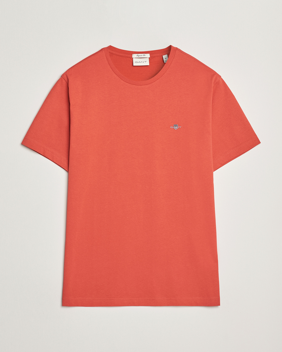 Herren | T-Shirts | GANT | The Original T-Shirt Brick Red
