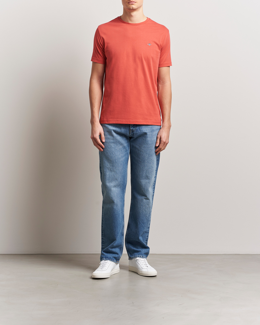 Herren | T-Shirts | GANT | The Original T-Shirt Brick Red