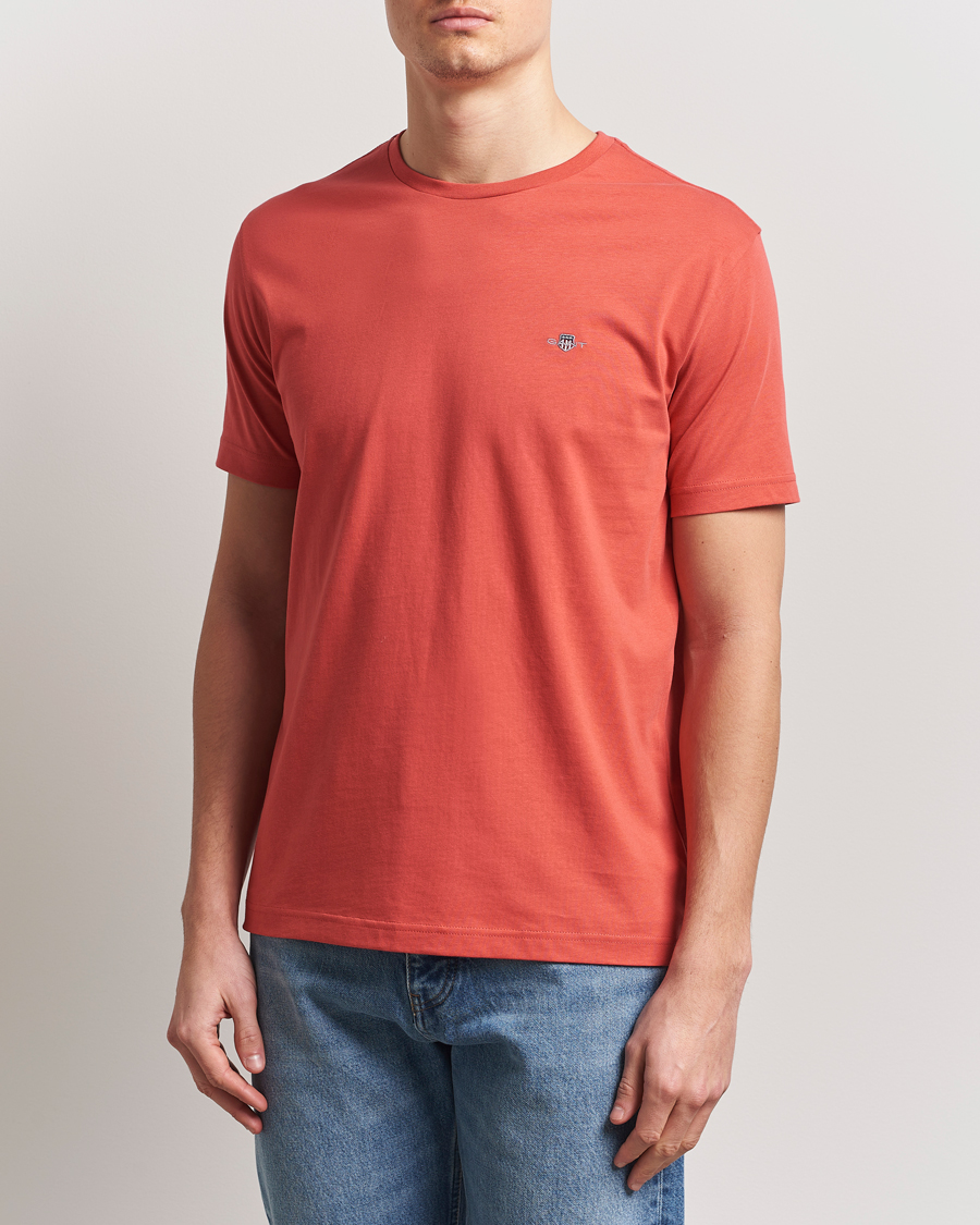 Herren | T-Shirts | GANT | The Original T-Shirt Brick Red