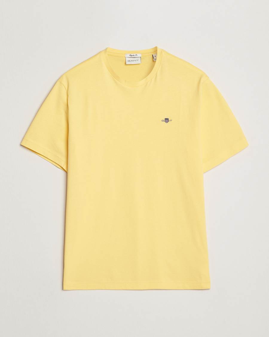 Herren | T-Shirts | GANT | The Original T-Shirt Banana Yellow