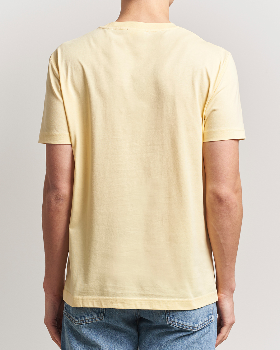 Herren | T-Shirts | GANT | Printed T-Shirt Dusty Yellow