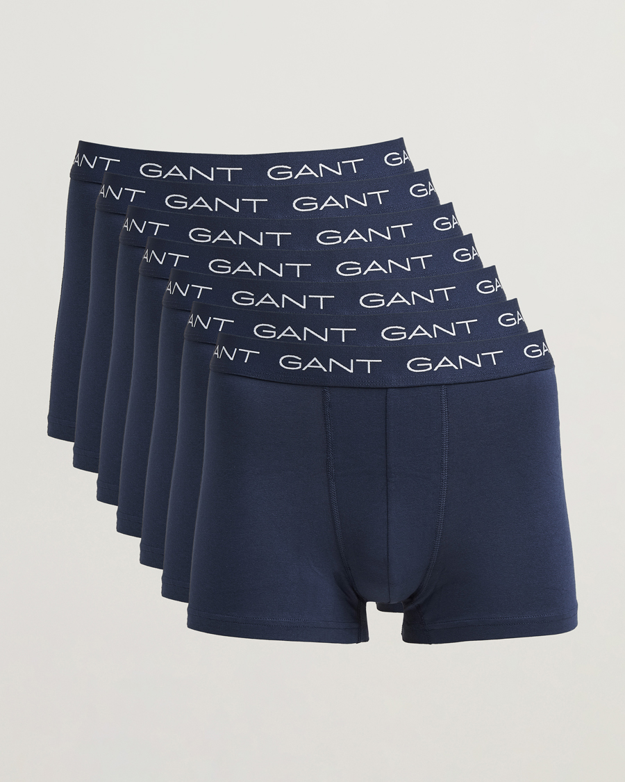 Herren | Unterwäsche | GANT | 7-Pack Trunk Marine