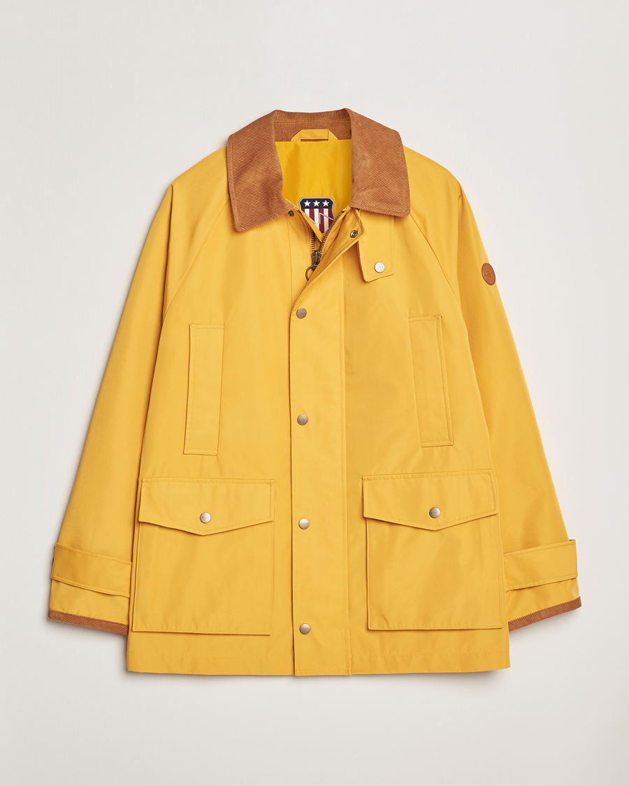 Herren | Jacken | GANT | Spring Decker Jacket Golden Yellow