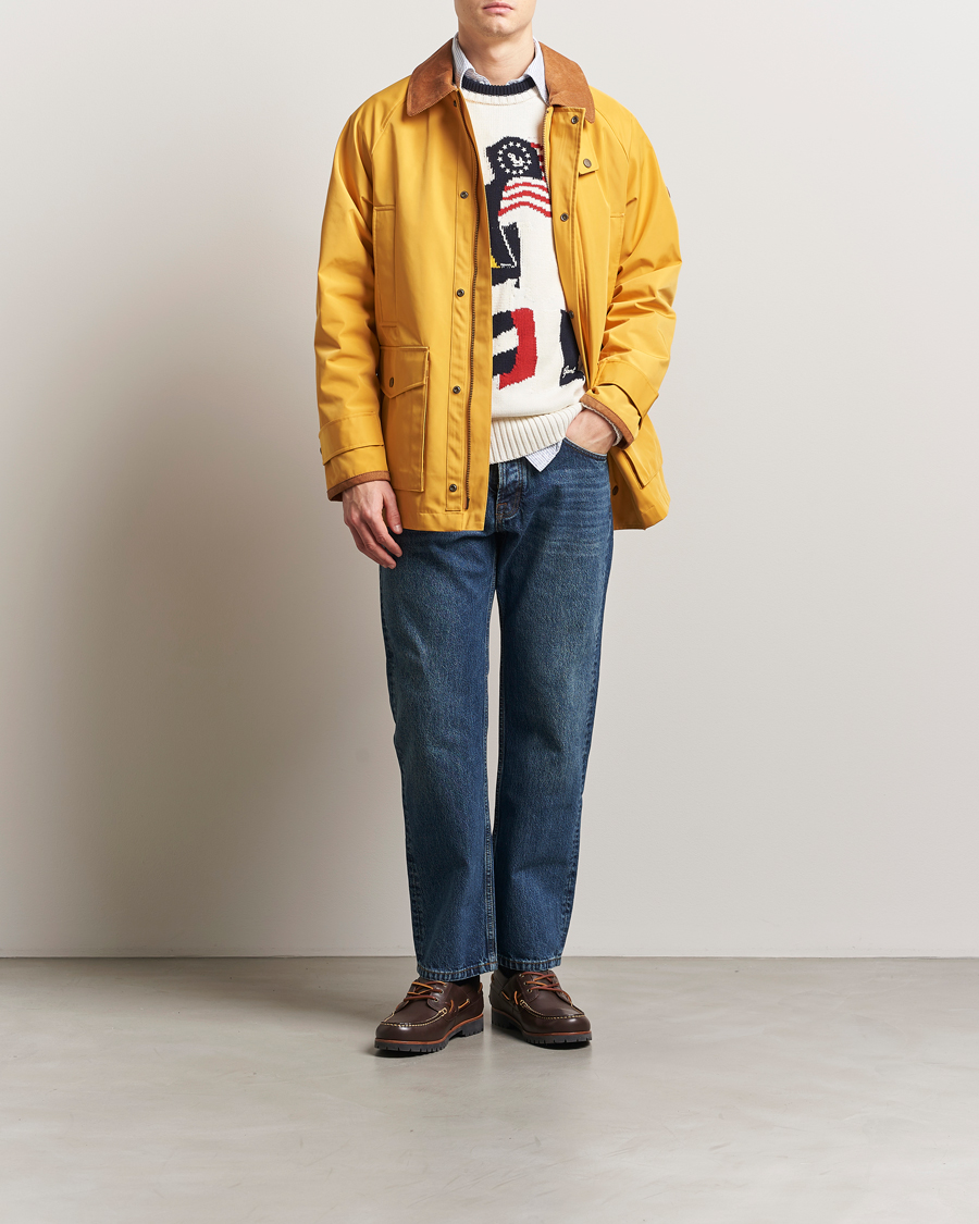 Herren | Jacken | GANT | Spring Decker Jacket Golden Yellow