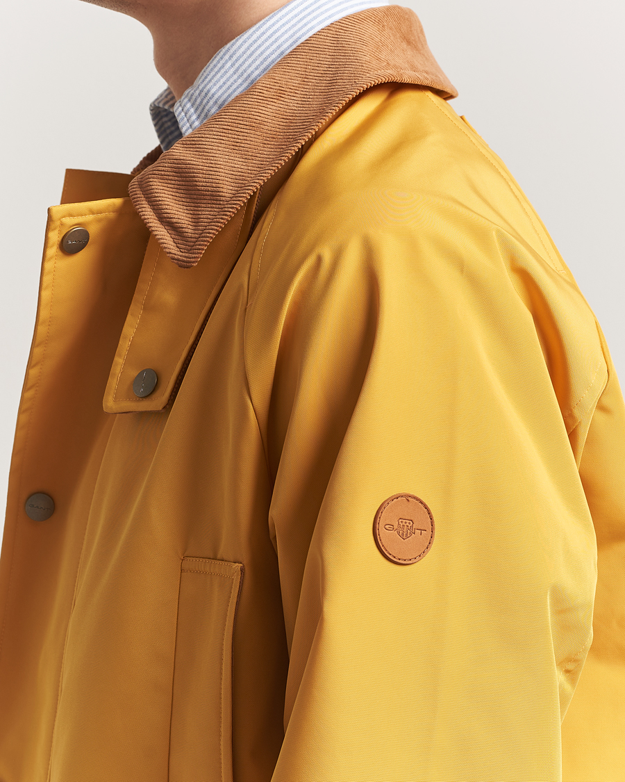 Herren | Jacken | GANT | Spring Decker Jacket Golden Yellow
