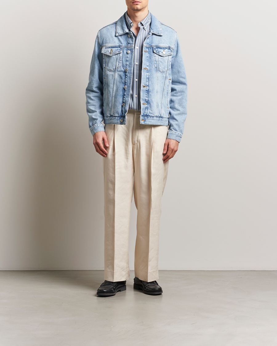 Herren | Jacken | GANT | Denim Jacket Light Blue Vintage