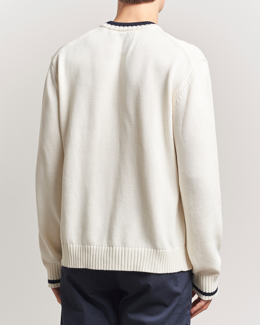 Herren | Pullover | GANT | Flag Intarsia Knitted Sweater Eggshell