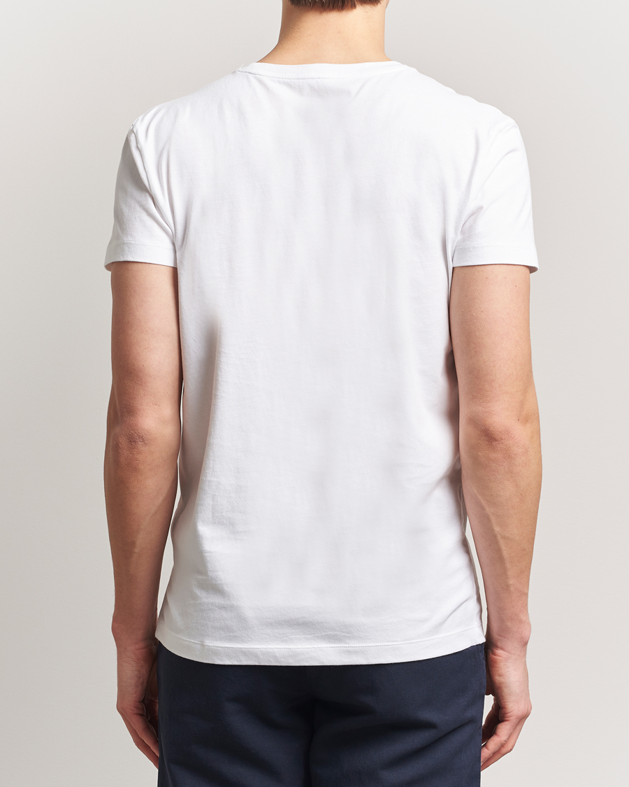 Herren | T-Shirts | Gant | 2-Pack Crew Neck T-Shirt Black/White