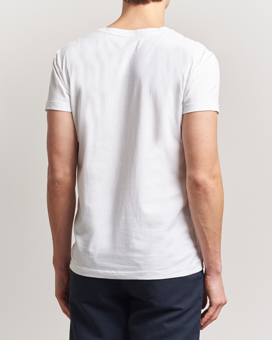 Herren | T-Shirts | GANT | 2-Pack V-Neck T-shirt White