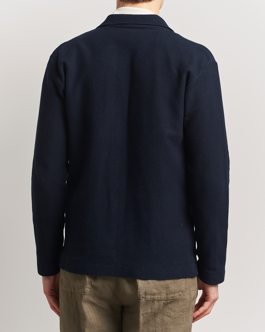 Herren | Jacken | Altea | Chevron Chore Jacket Navy