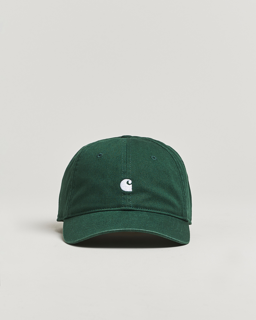 Herren | Carhartt WIP Madison Cotton Twill Logo Cap Conifer | Carhartt WIP | Madison Cotton Twill Logo Cap Conifer