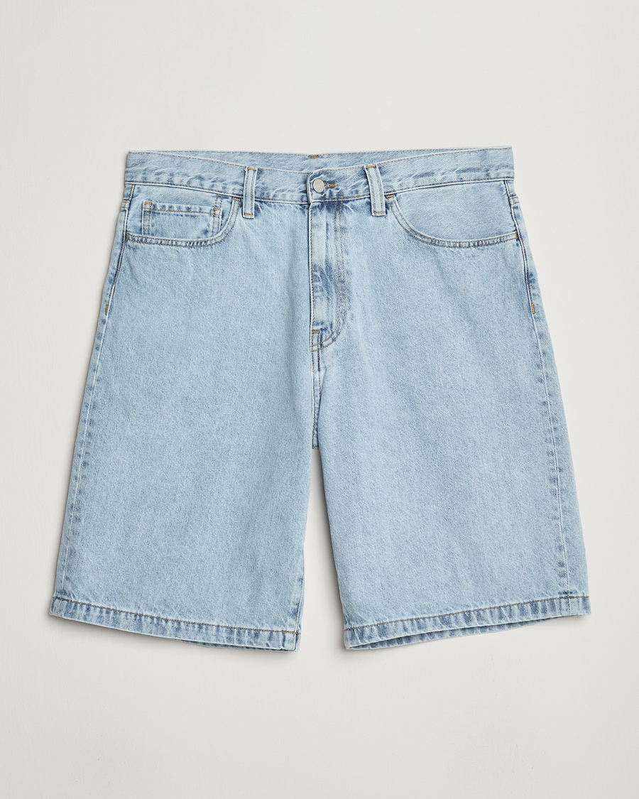 Herren | Shorts | Carhartt WIP | Landon Shorts Robertson Denim Blue Bleached