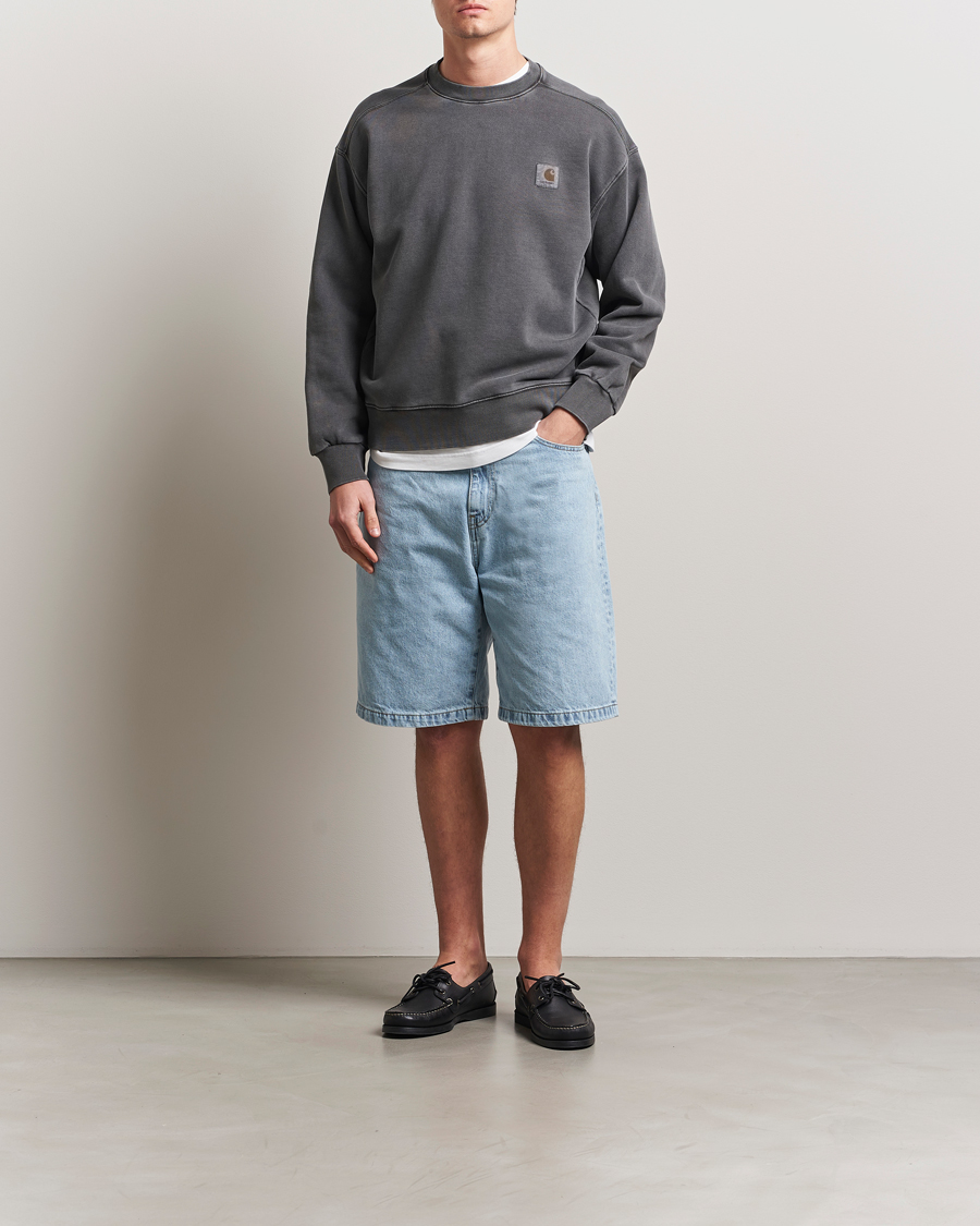 Herren | Shorts | Carhartt WIP | Landon Shorts Robertson Denim Blue Bleached