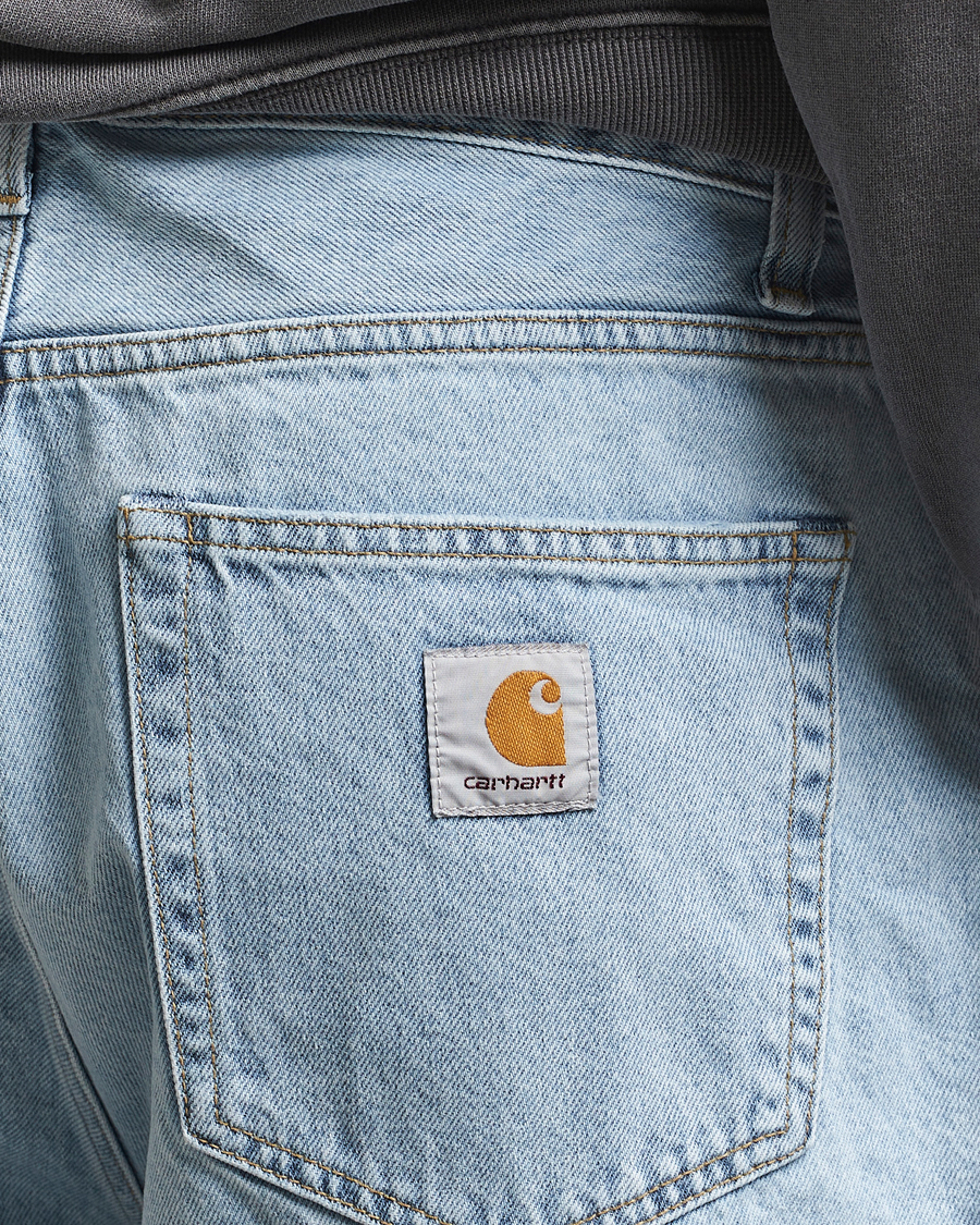 Herren | Shorts | Carhartt WIP | Landon Shorts Robertson Denim Blue Bleached