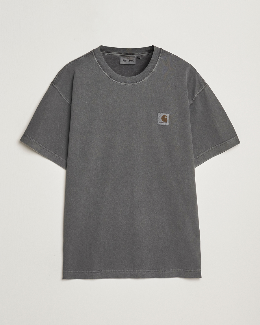Herren | T-Shirts | Carhartt WIP | Nelson Cotton T-Shirt Graphite