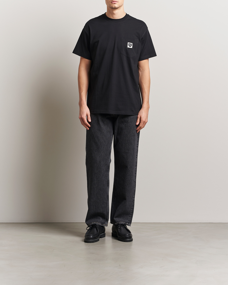Herren | T-Shirts | Carhartt WIP | Pocket Heart T-Shirt Black